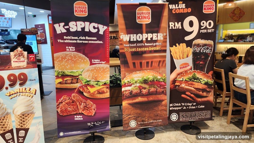 Burger King Promotional Displays