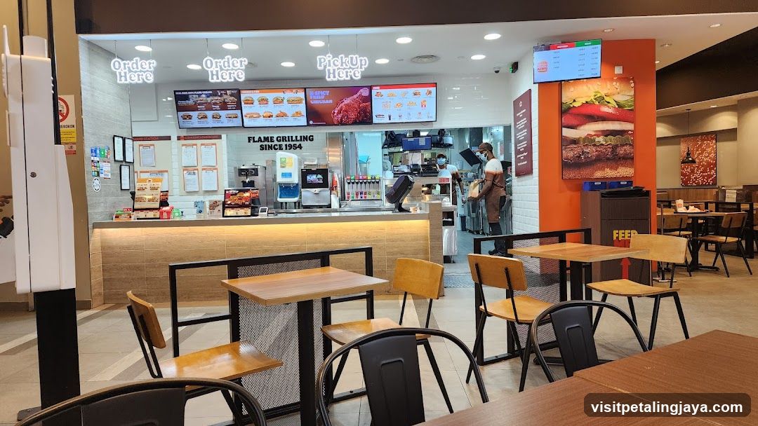 Fast Food Restaurant Interior