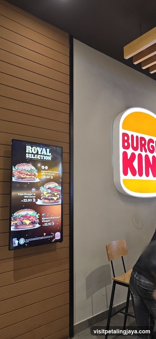 Burger King Interior Display
