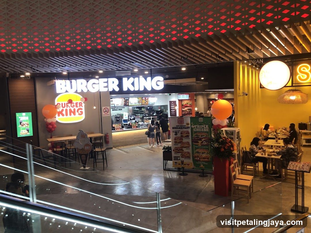 Burger King Store Interior View