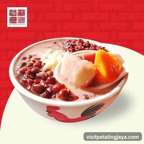 Red Bean Soup with Tofu and Mango