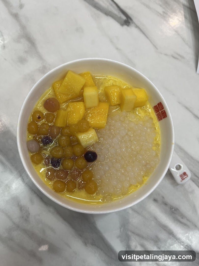 Mango Dessert Bowl