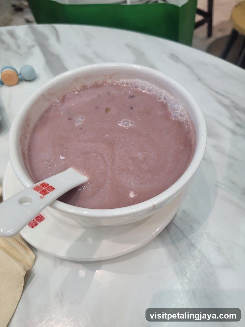Bowl of Purple Soup