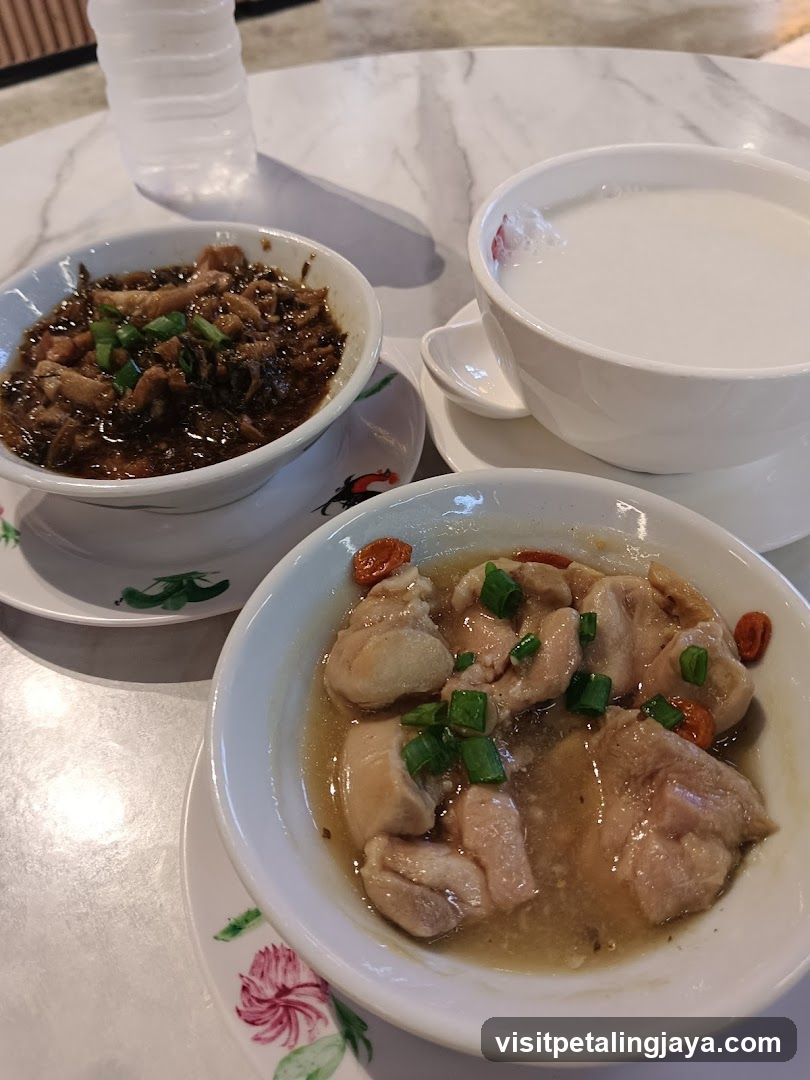 Dining Table with Chinese Dishes