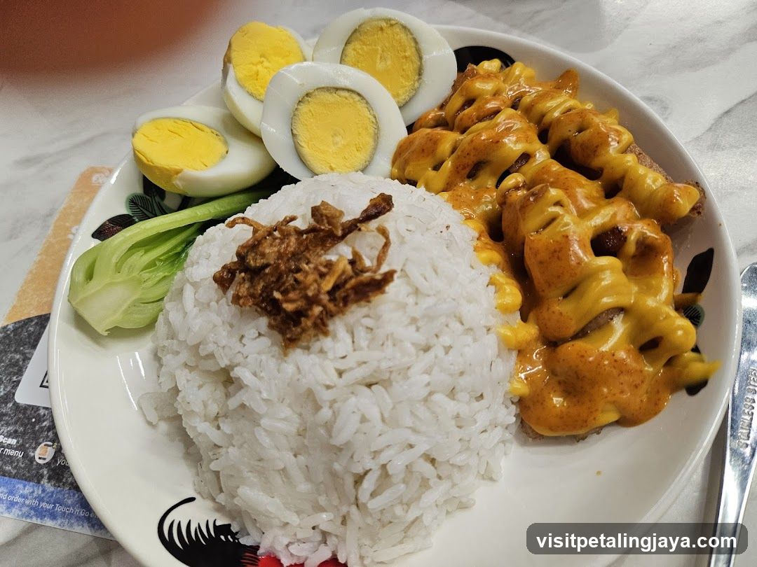 Bowl of Rice with Eggs and Chicken