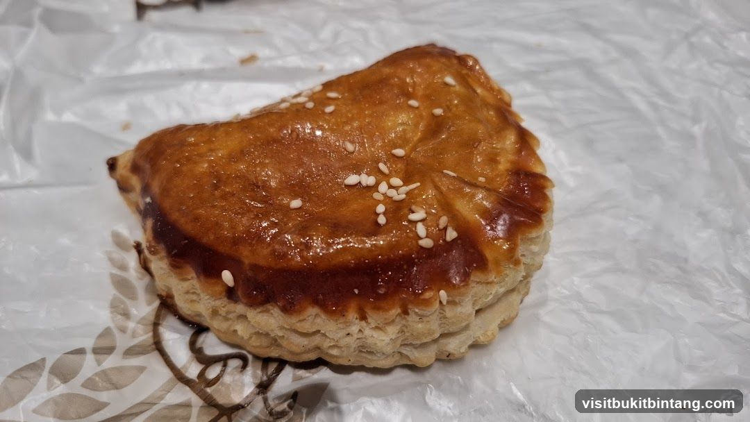 Savory Pastry with Sesame Seeds