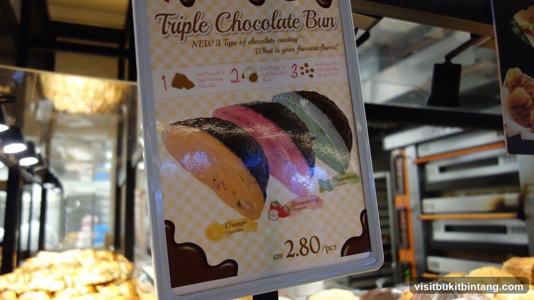 Triple Chocolate Bun