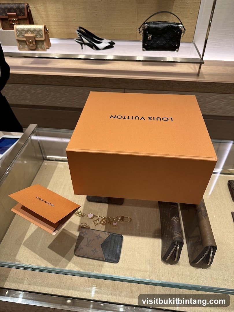 Louis Vuitton Box and Accessories