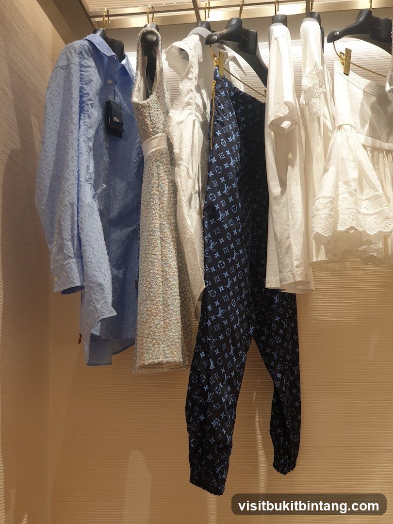 Designer Clothing Display