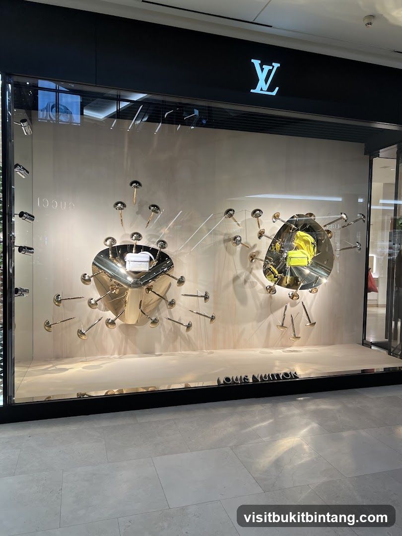 Louis Vuitton Storefront Display