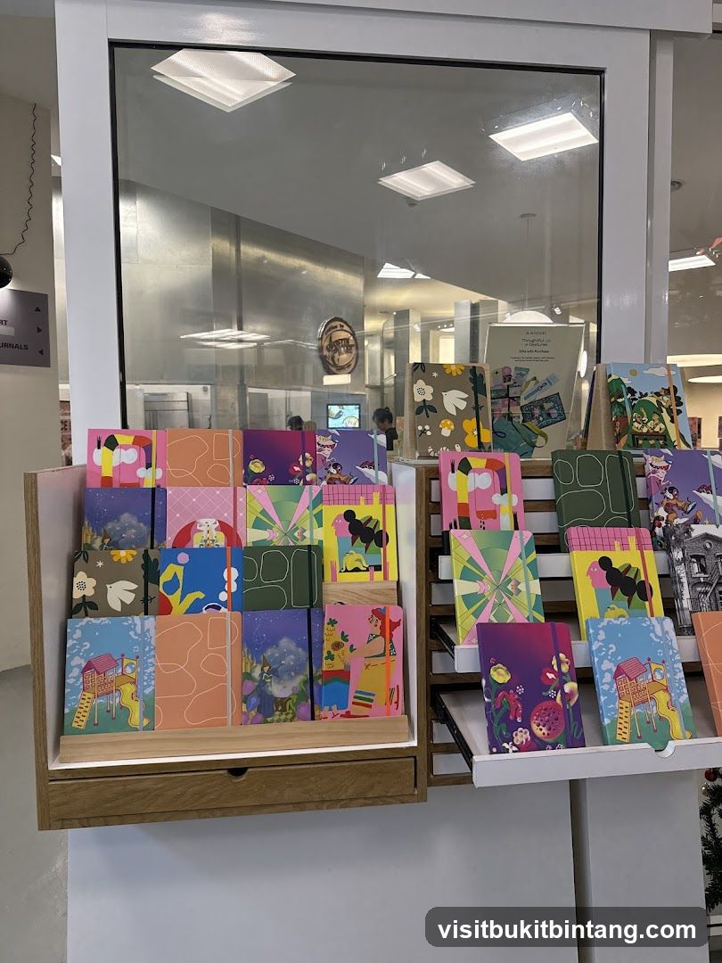Display of Notebooks