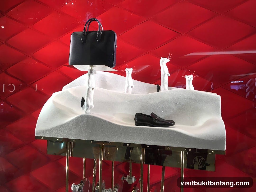Luxury Store Window Display