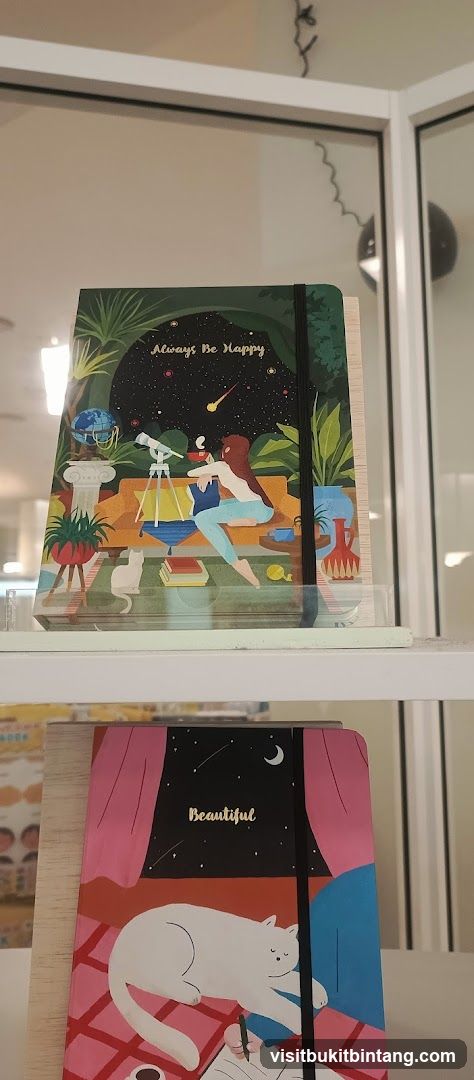 Notebooks with artistic covers