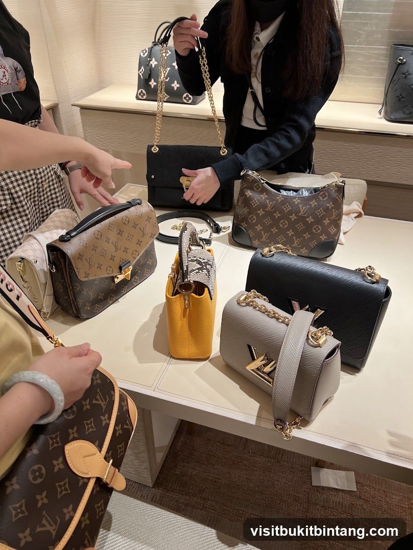 Assortment of Designer Handbags