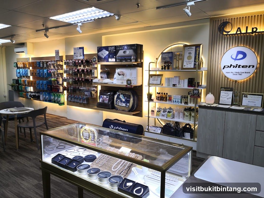 Phiten Store Interior