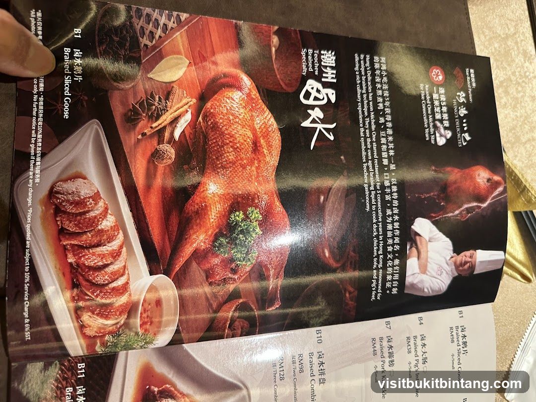 Hung's Delicacies Menu