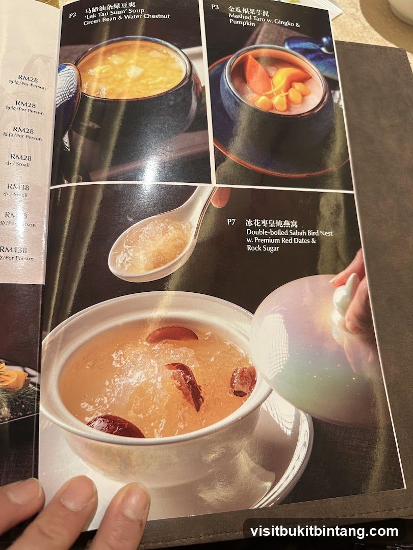 Desserts Menu