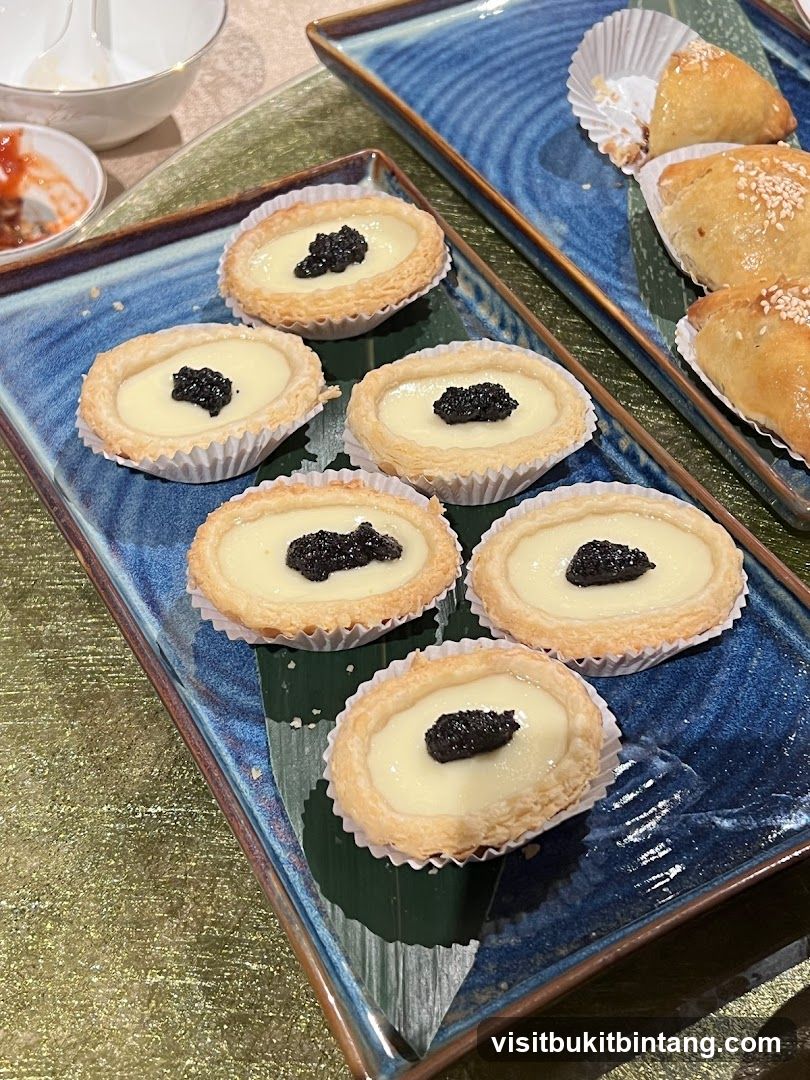 Savory Tarts with Caviar