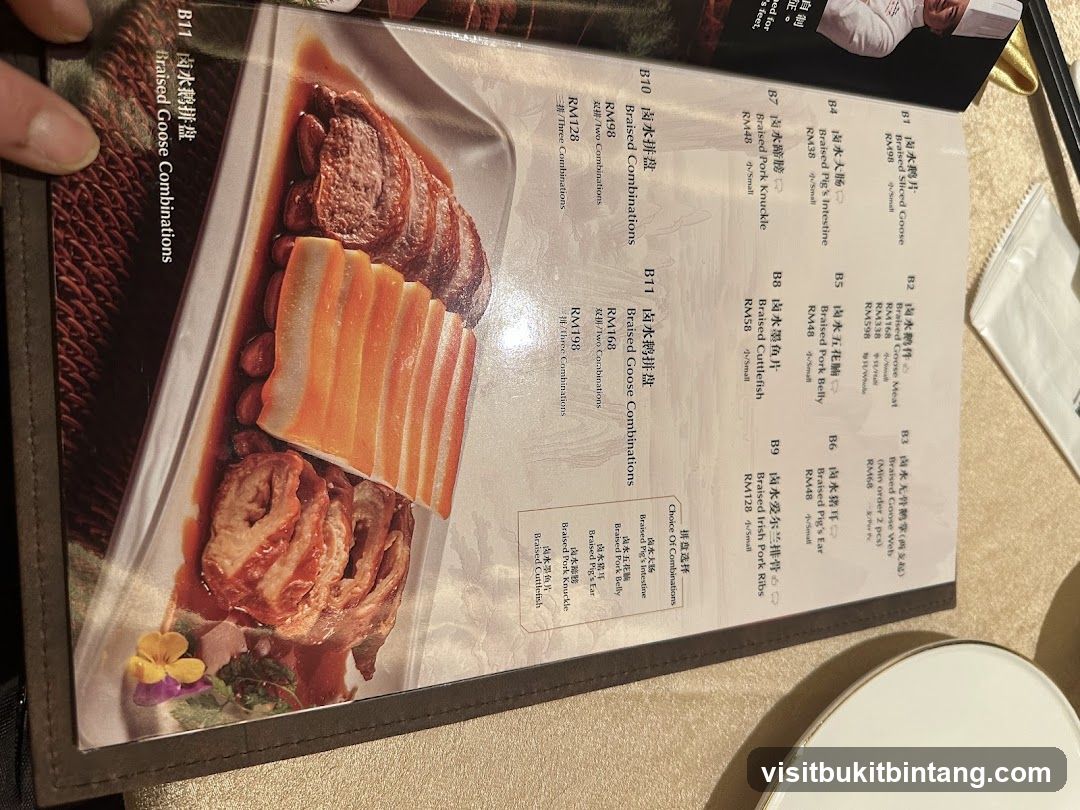 Braised Goose Combinations