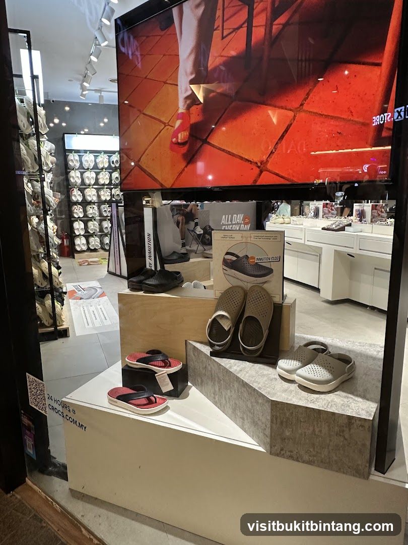 Crocs Store Display