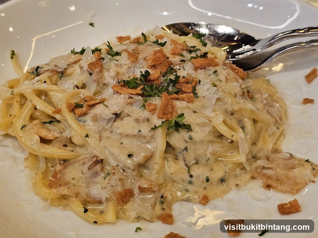 Spaghetti with Cream Sauce