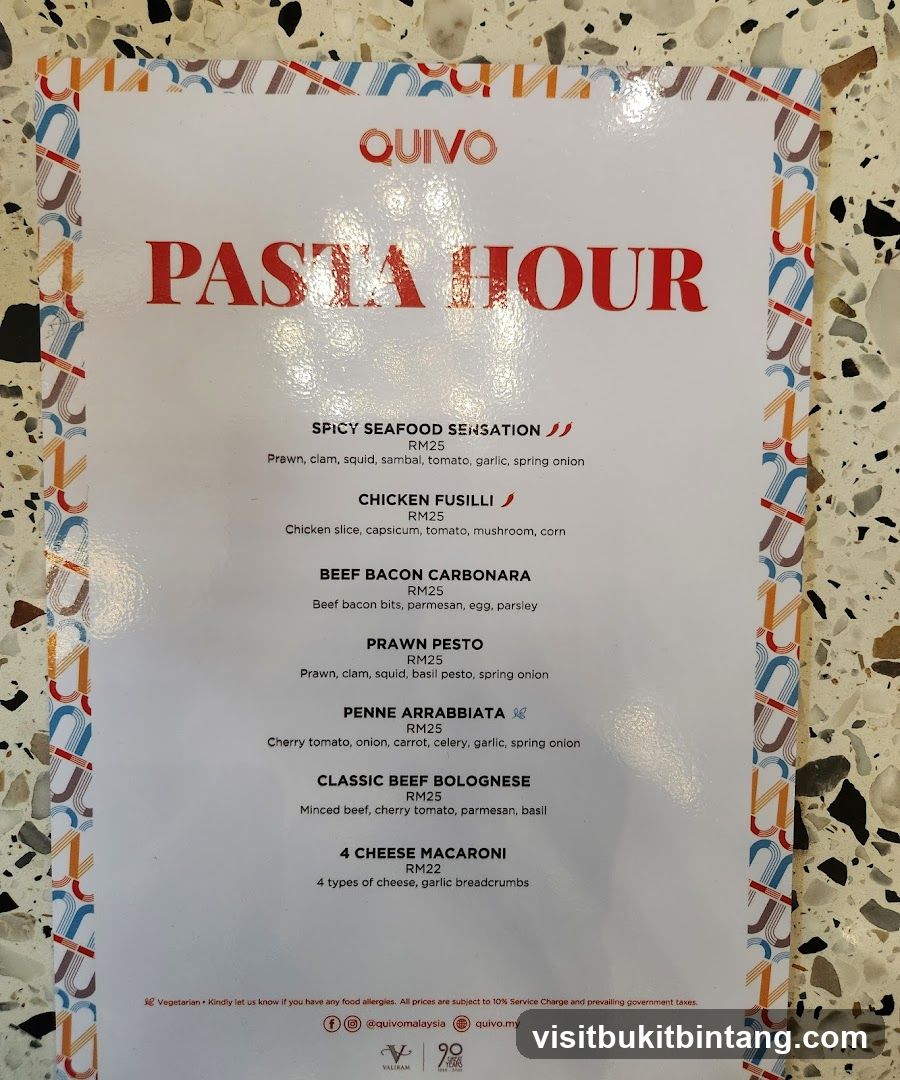 QUIVO PASTA HOUR
