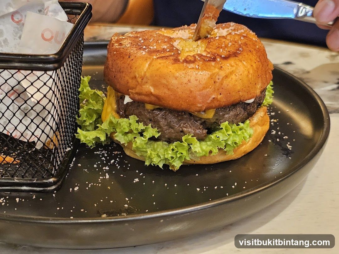 Burger with Fries
