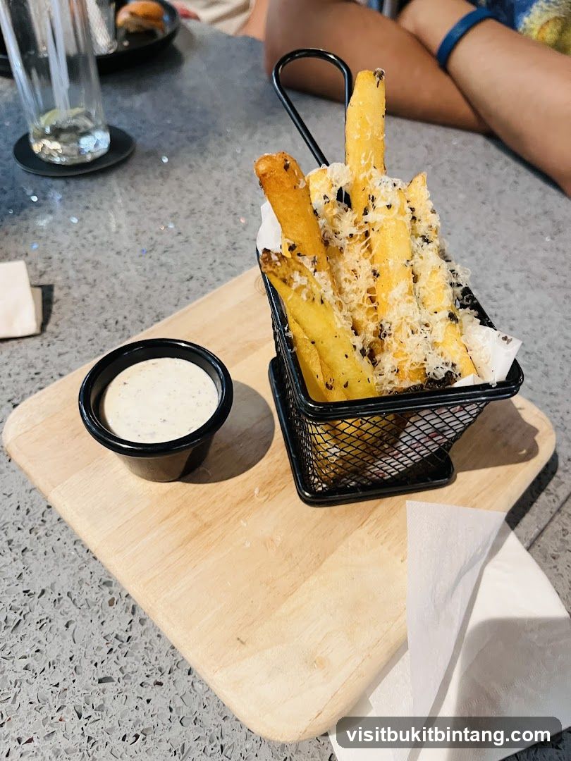 Truffle Parmesan Fries