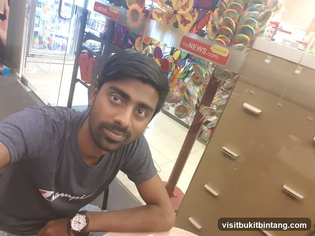Man in a store