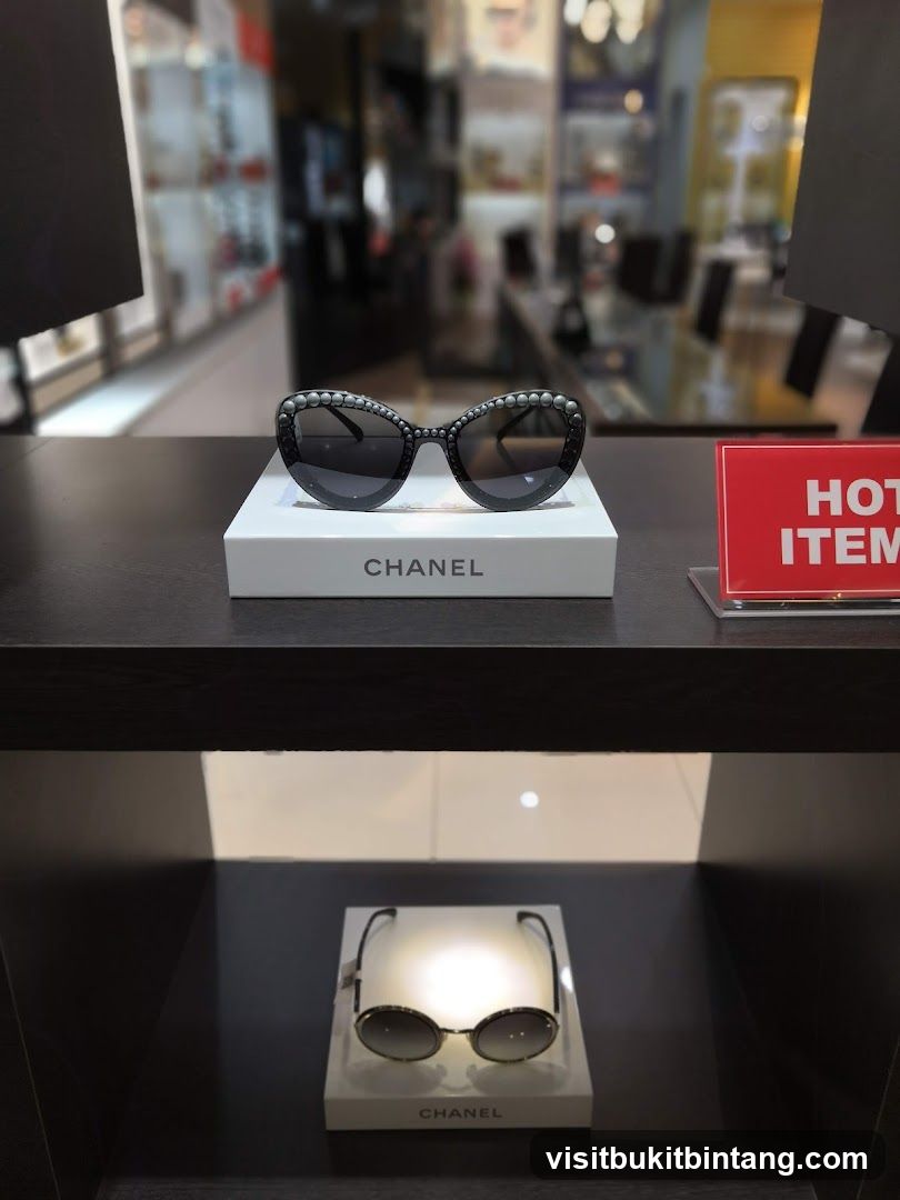 Chanel Sunglasses Display