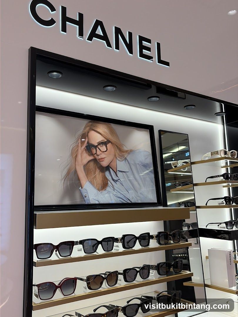 Chanel Eyewear Display