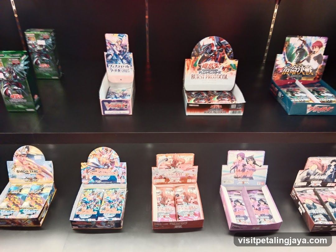 Card Game Merchandise Display