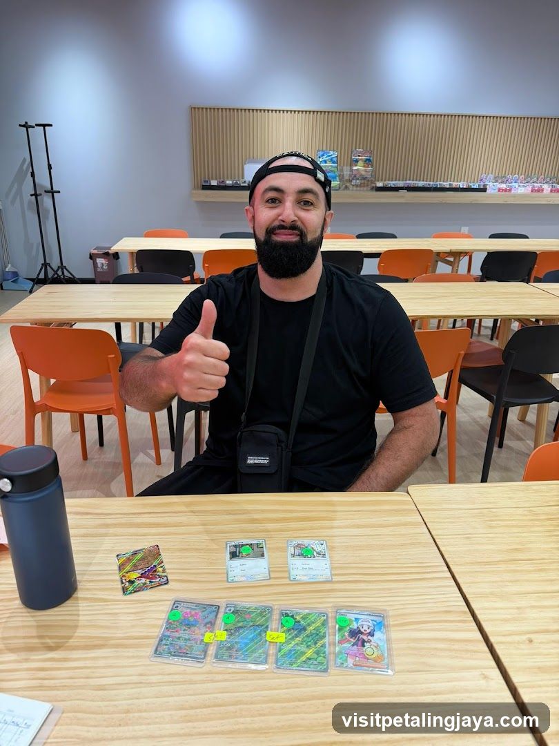 Card Game Setup in Classroom