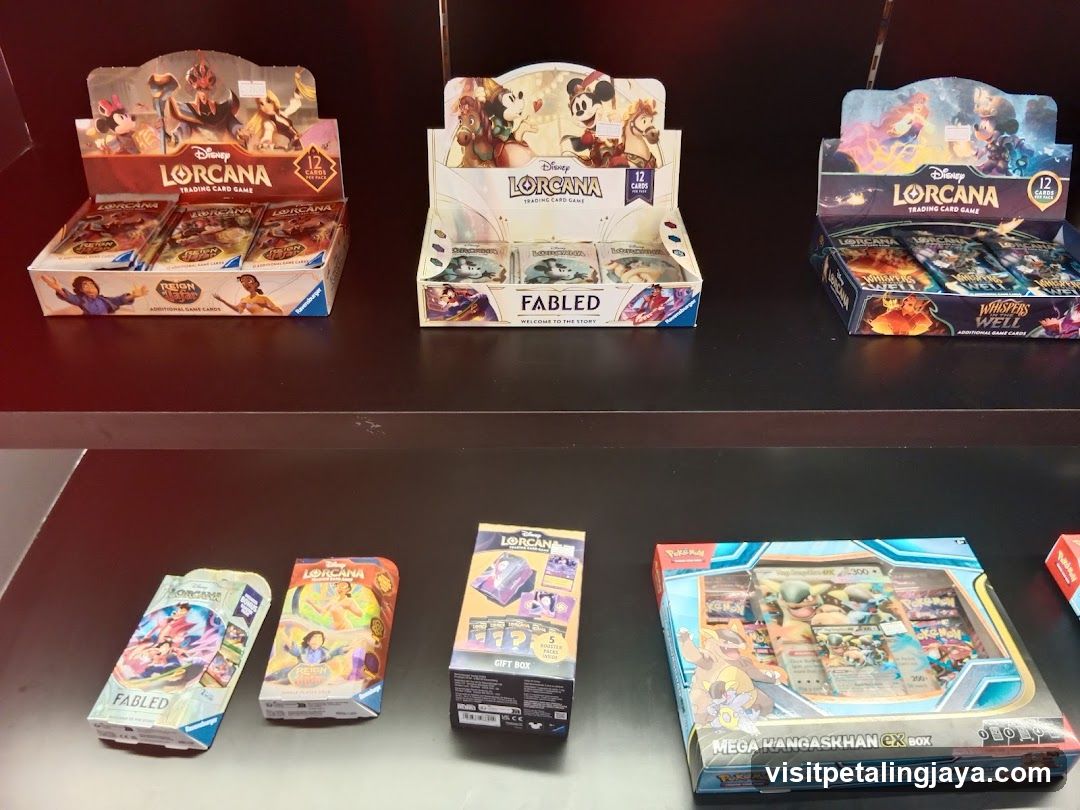 Lorcana Card Game Display