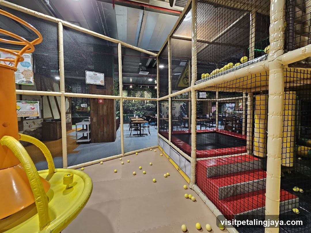 Indoor Play Area with Basketball Theme