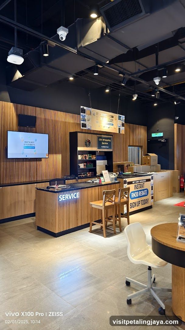 Interior Service Desk Area