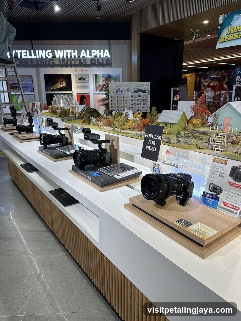 Camera Display Booth