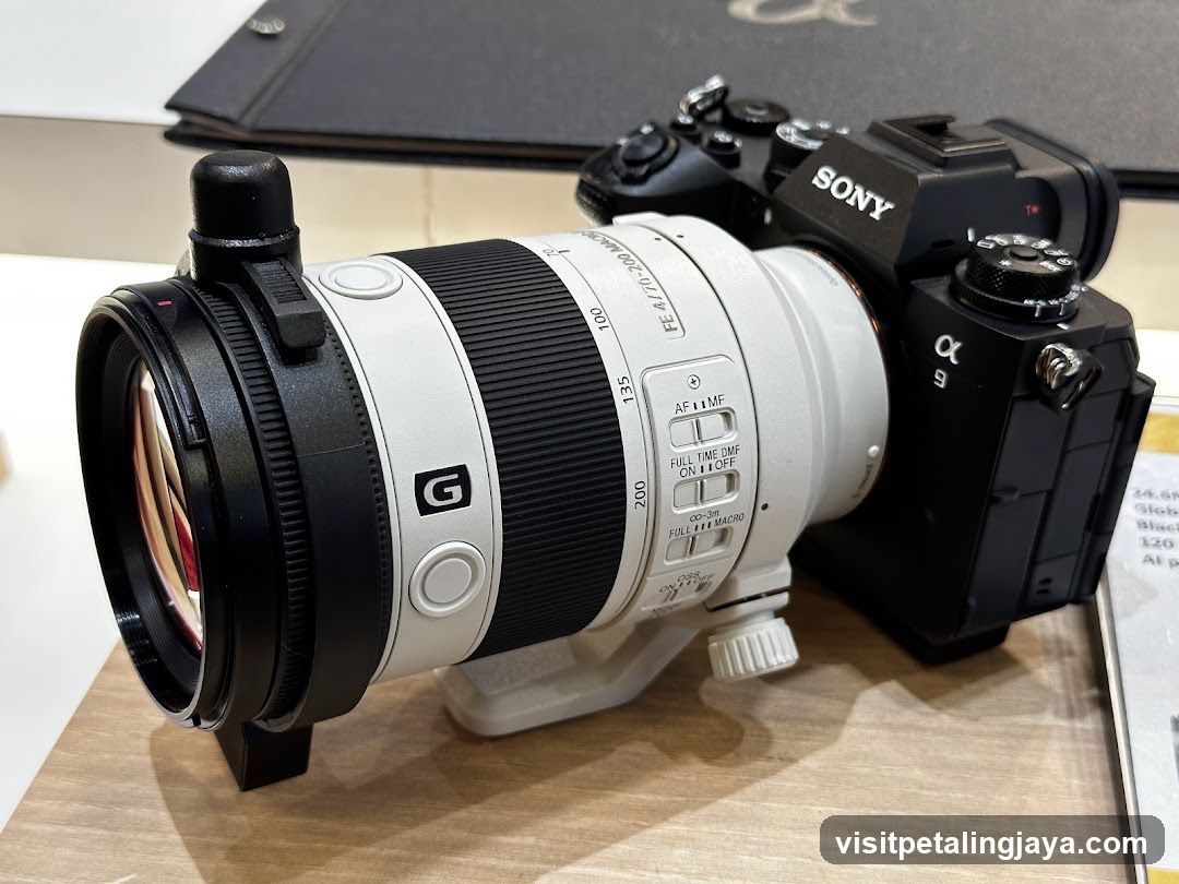 Sony Alpha Camera with Lens