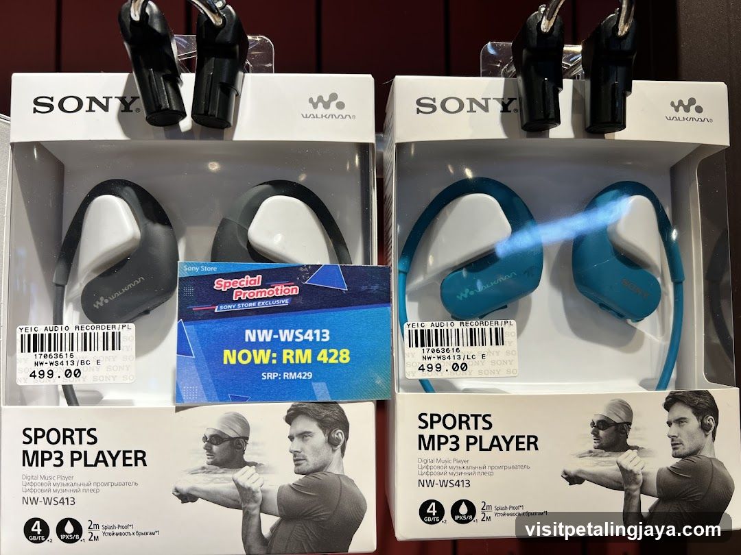 Sony Sports MP3 Player Display