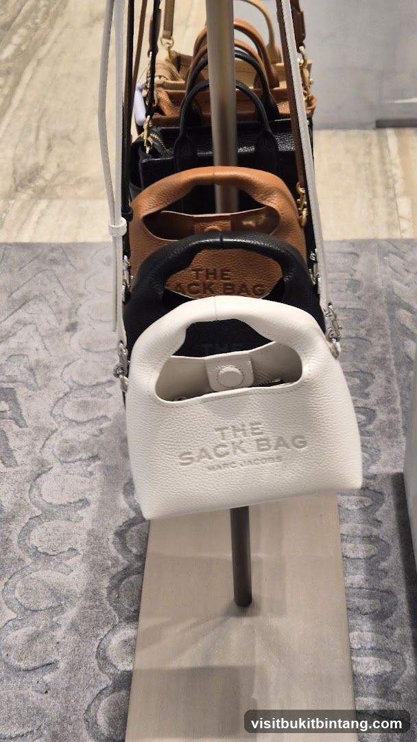 Handbags on Display