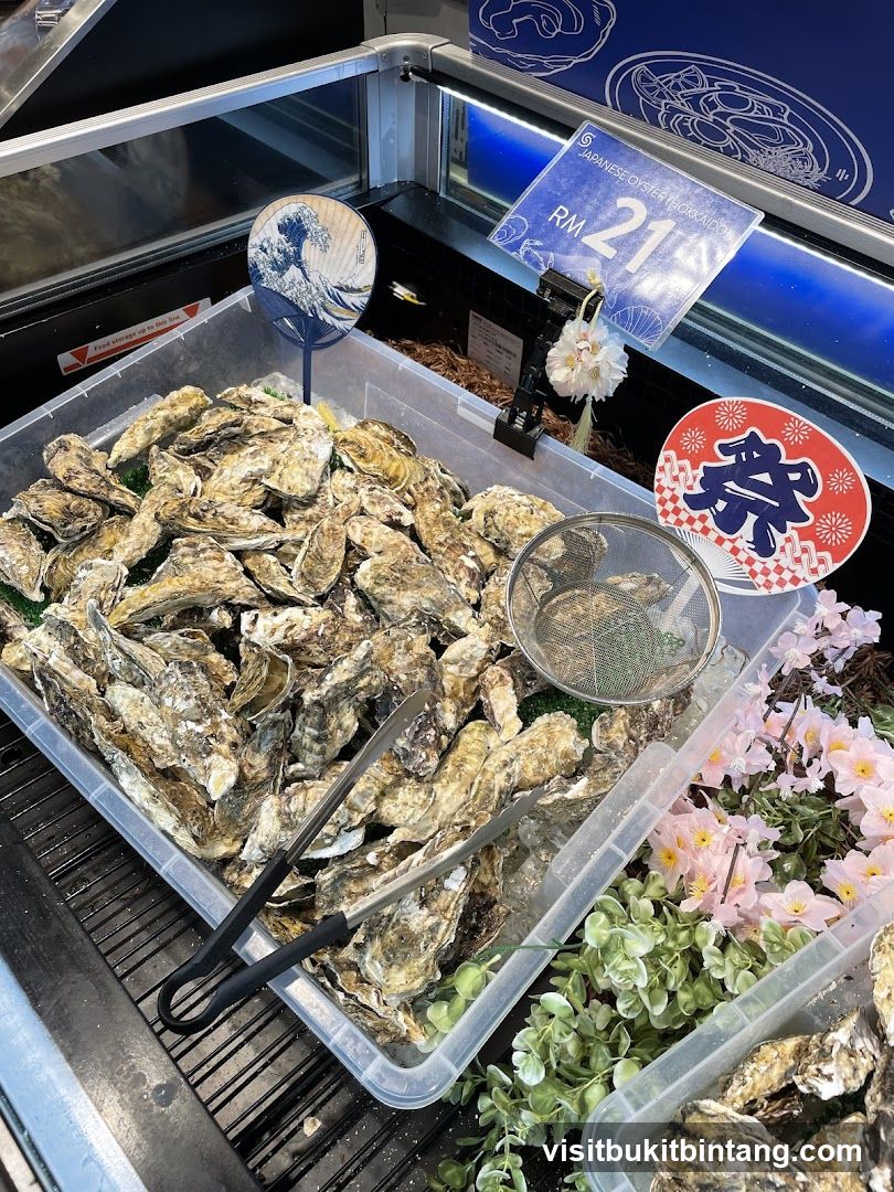 Oysters on Display