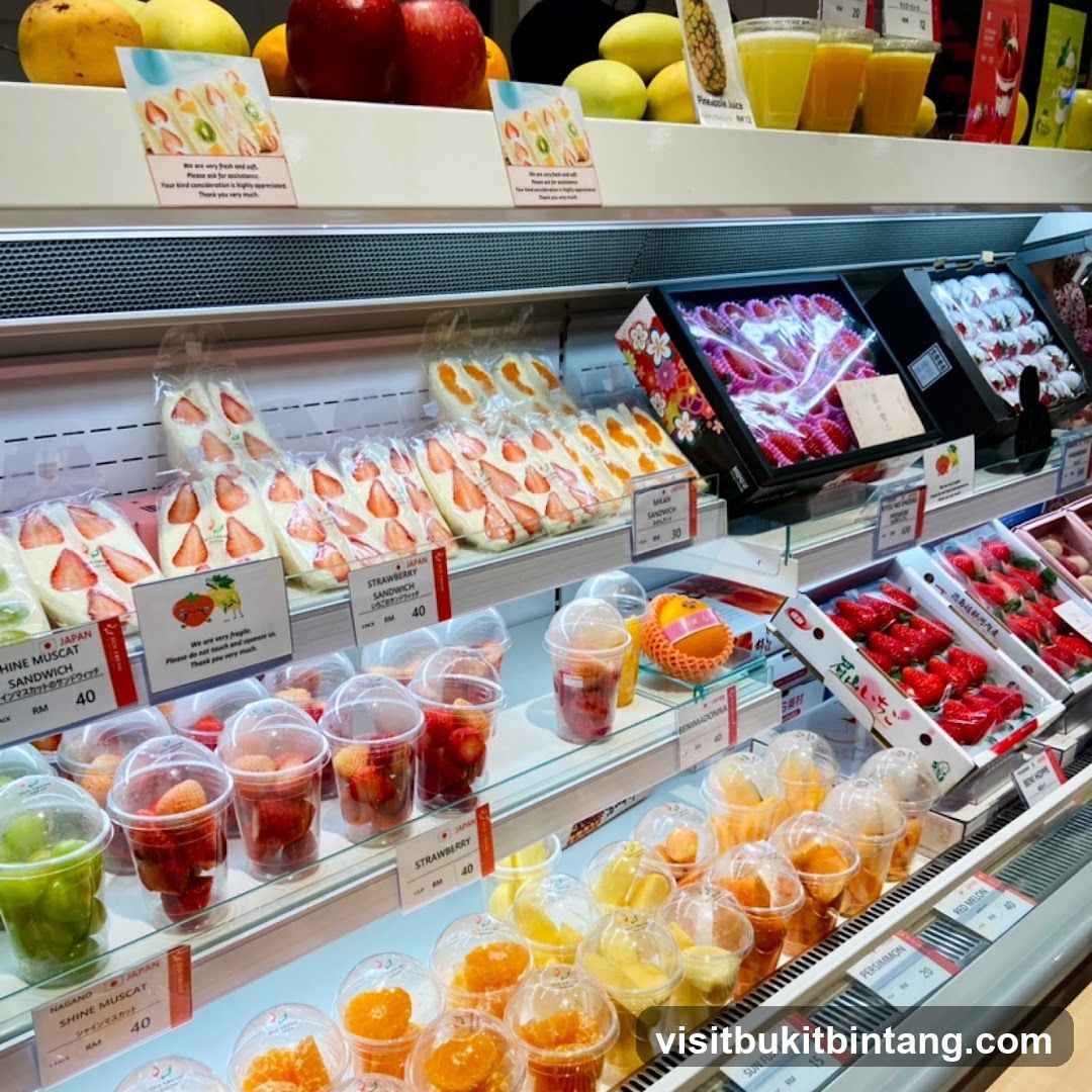 Fruit and Sandwich Display
