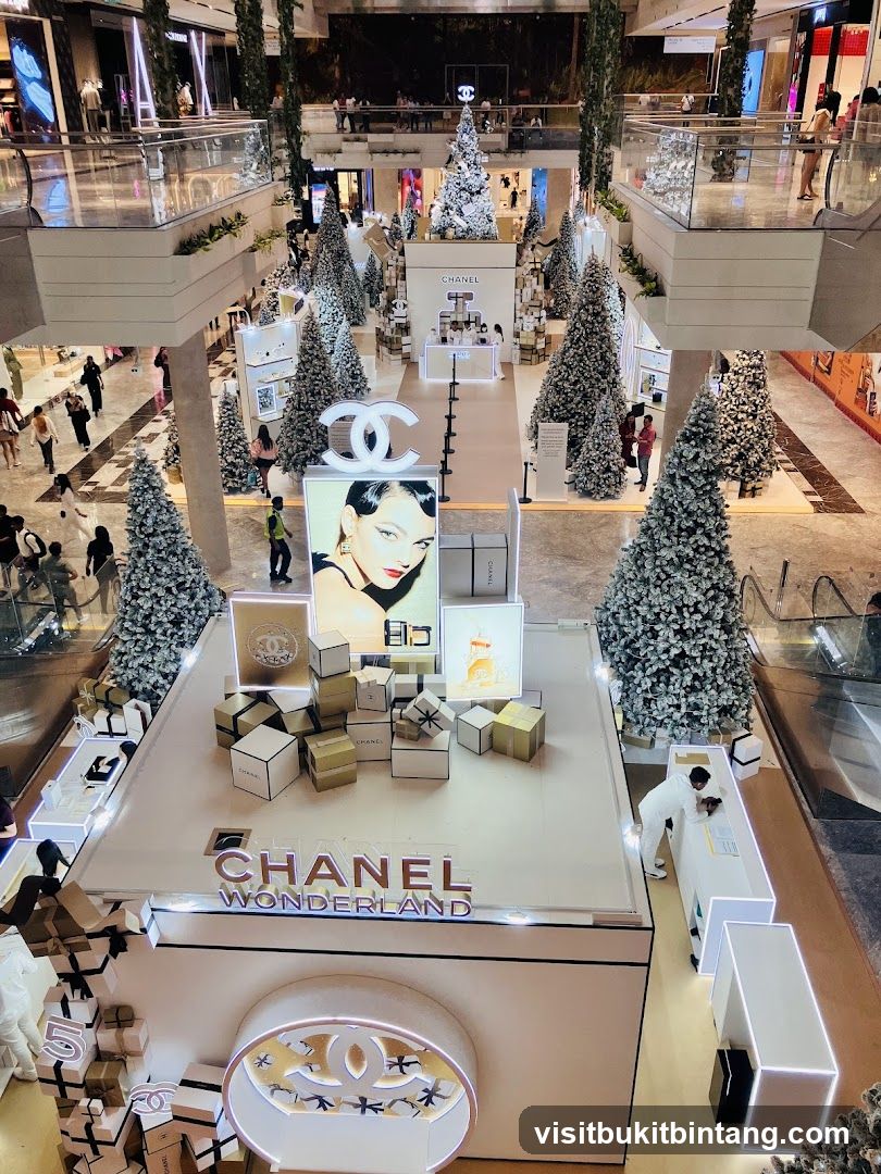Chanel Wonderland Christmas Display