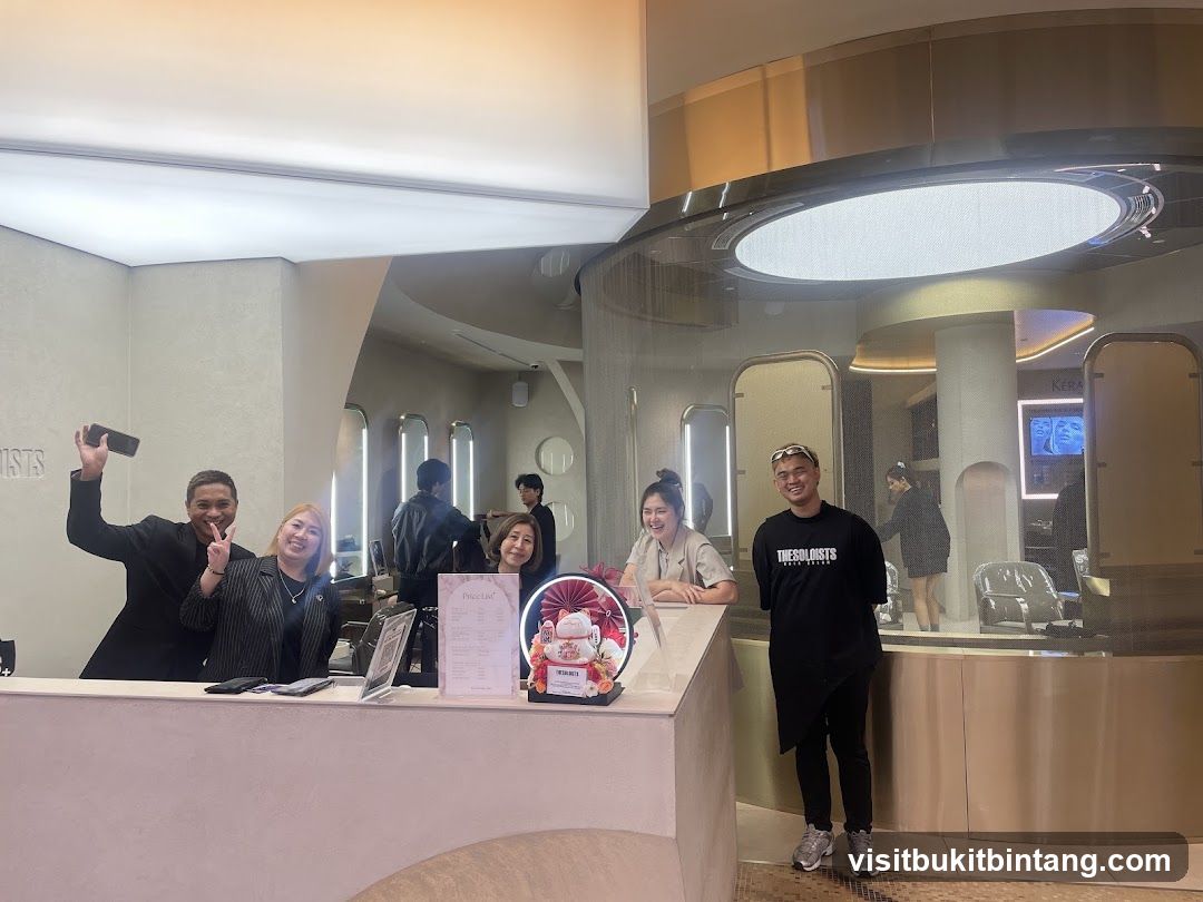 Salon Staff at Reception