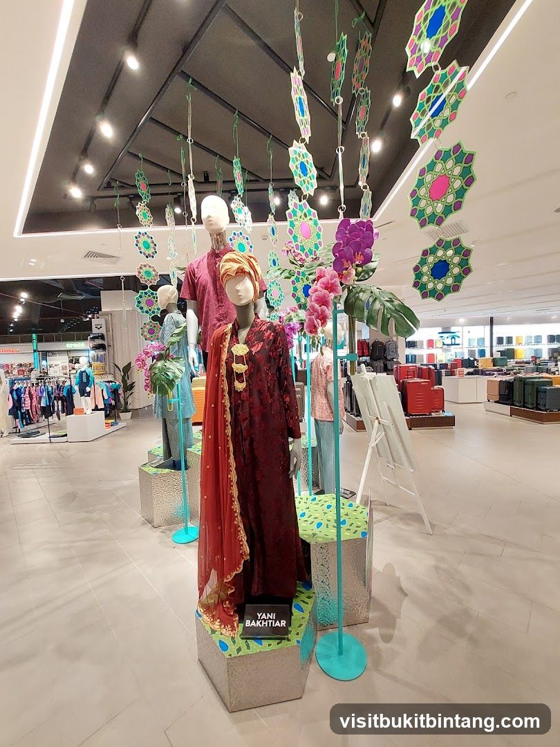 Mannequins in traditional attire