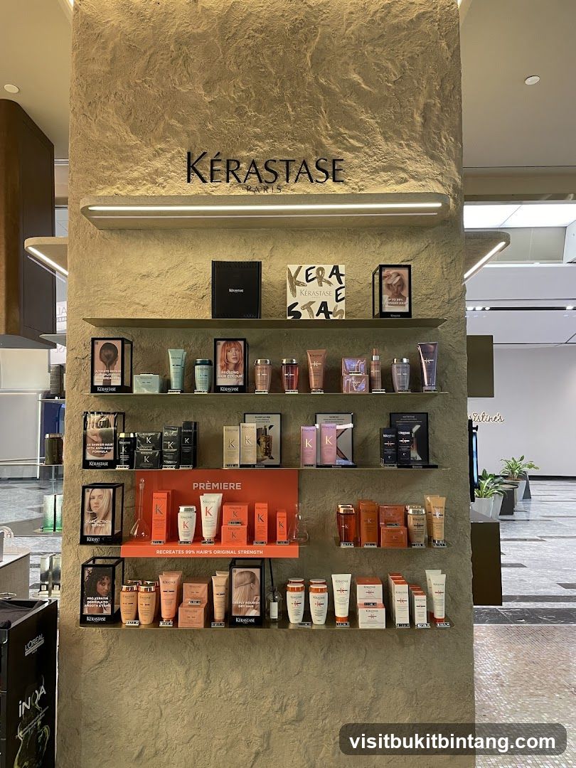 Kérastase Hair Products Display