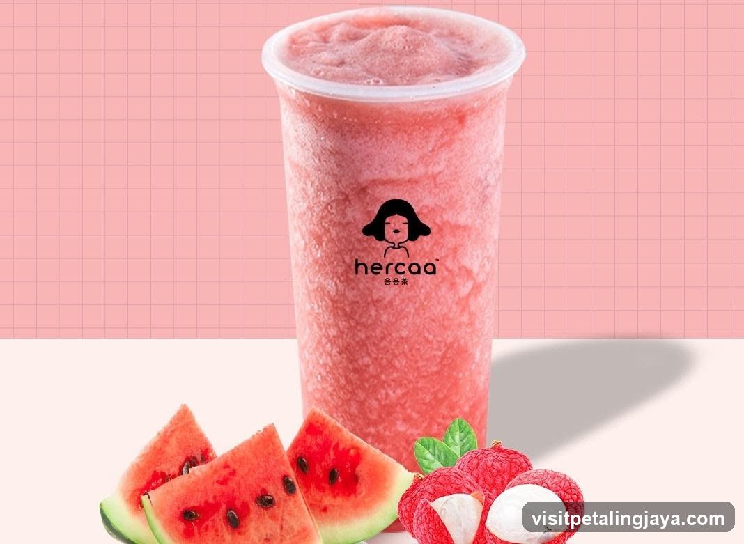 hercaa watermelon lychee drink