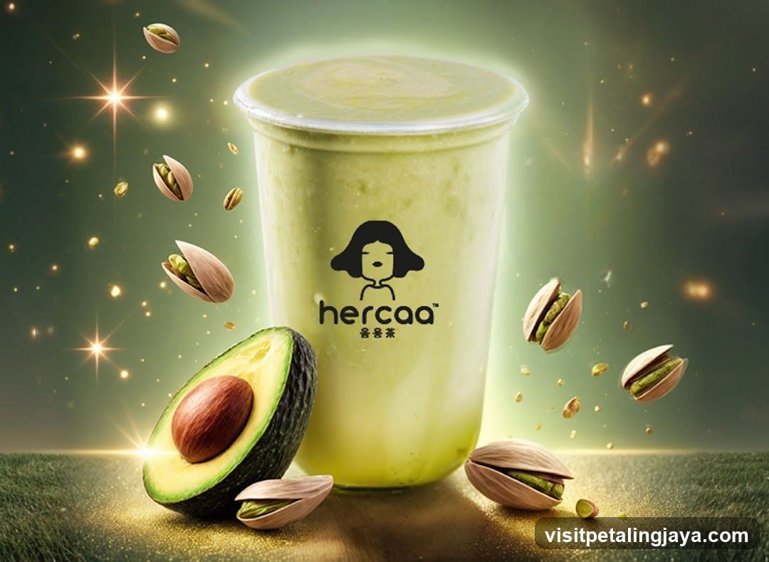 hercaa avocado drink advertisement