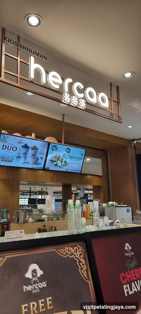 hercaa Kiosk Minuman Interior View