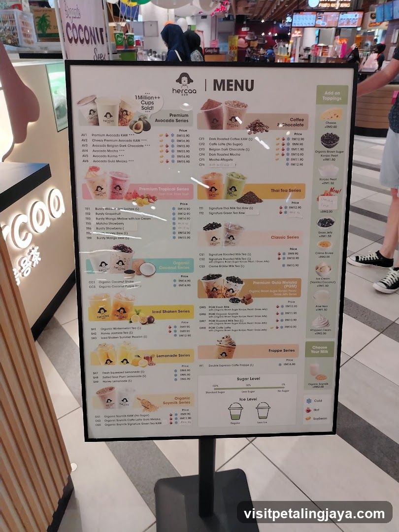 hercoa Menu Board
